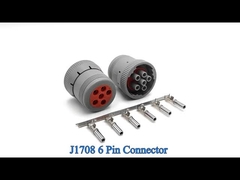 J1708 6 Pin Connector nữ Deutsch HD16-6-12S-B010
