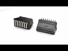 OBD 2 OBD2 OBD-II nữ 16 kết nối chân bọc niken với 90 độ chân nghiêng về phía hẹp