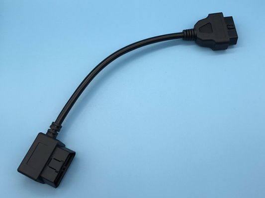 OBD2 OBDII 16 chân J1962 Góc phải Cáp tròn mở rộng Nam sang Nữ